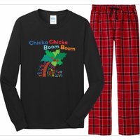 Chicka Chicka Boom Boom Costume Halloween Decorations Gifts Long Sleeve Pajama Set