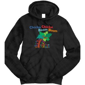 Chicka Chicka Boom Boom Costume Halloween Decorations Gifts Tie Dye Hoodie