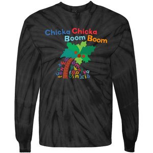 Chicka Chicka Boom Boom Costume Halloween Decorations Gifts Tie-Dye Long Sleeve Shirt