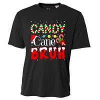 Candy Cane Bruh Christmas Love Candy Boy Cooling Performance Crew T-Shirt