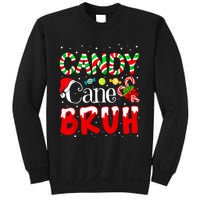 Candy Cane Bruh Christmas Love Candy Boy Sweatshirt