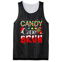 Candy Cane Bruh Christmas Love Candy Boy Mesh Reversible Basketball Jersey Tank