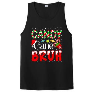 Candy Cane Bruh Christmas Love Candy Boy PosiCharge Competitor Tank