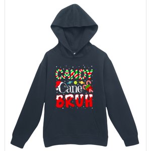 Candy Cane Bruh Christmas Love Candy Boy Urban Pullover Hoodie