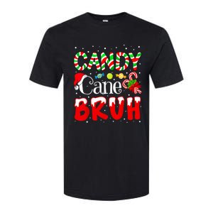 Candy Cane Bruh Christmas Love Candy Boy Softstyle CVC T-Shirt