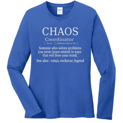 Chaos Coordinator Boss Wo Lady Professional Day Ladies Long Sleeve Shirt