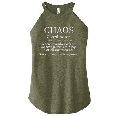 Chaos Coordinator Boss Wo Lady Professional Day Women's Perfect Tri Rocker Tank