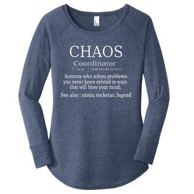 Chaos Coordinator Boss Wo Lady Professional Day Women's Perfect Tri Tunic Long Sleeve Shirt