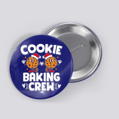 Christmas Cookie Baking Crew Xmas Cookie Exchange Santa Cool Gift Button