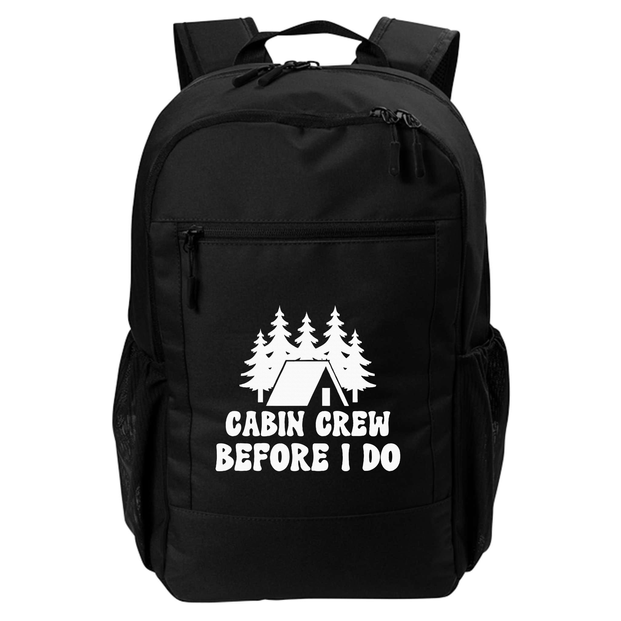 Cabin Crew Before I Do Bride Bachelorette Camping Hiking Backpack