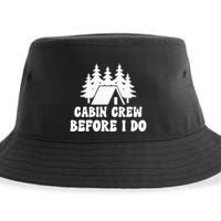 Cabin Crew Before I Do Bride Bachelorette Camping Hiking Sustainable Bucket Hat