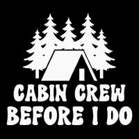 Cabin Crew Before I Do Bride Bachelorette Camping Hiking Sustainable Bucket Hat