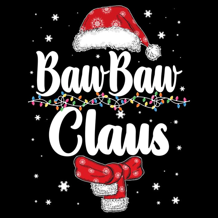 Cute Christmas Baw Baw Claus Tall T-Shirt