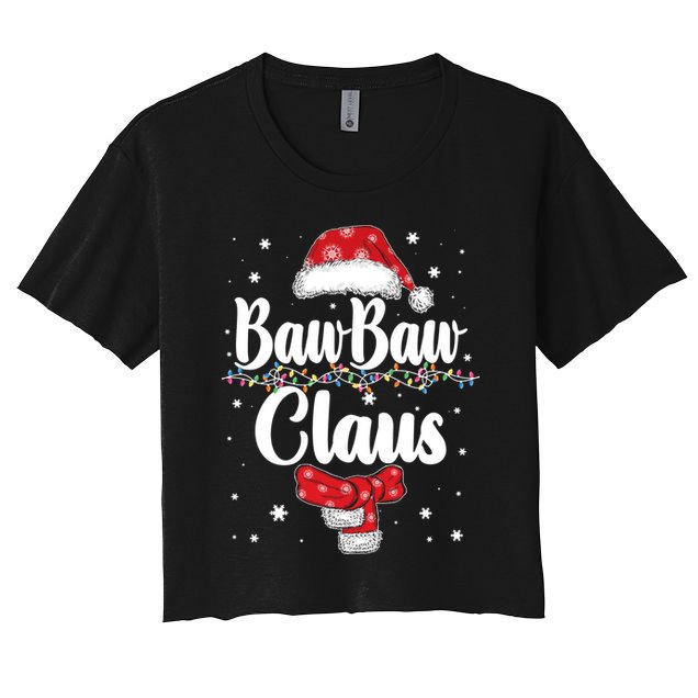 Cute Christmas Baw Baw Claus Crop Top