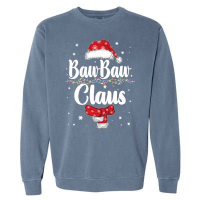 Cute Christmas Baw Baw Claus Garment-Dyed Sweatshirt