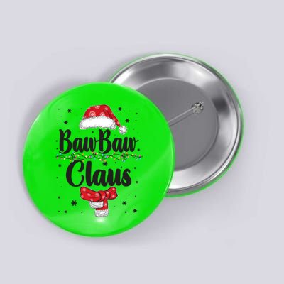 Cute Christmas Baw Baw Claus Button