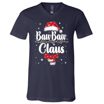 Cute Christmas Baw Baw Claus V-Neck T-Shirt