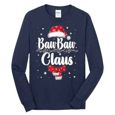 Cute Christmas Baw Baw Claus Tall Long Sleeve T-Shirt