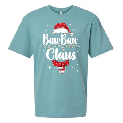 Cute Christmas Baw Baw Claus Sueded Cloud Jersey T-Shirt