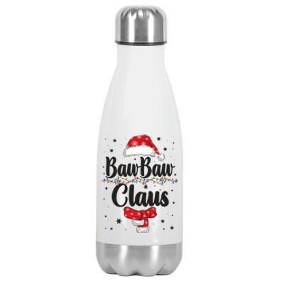 Cute Christmas Baw Baw Claus Stainless Steel Insulated Water Bottle