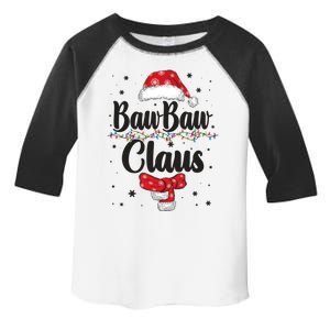 Cute Christmas Baw Baw Claus Toddler Fine Jersey T-Shirt