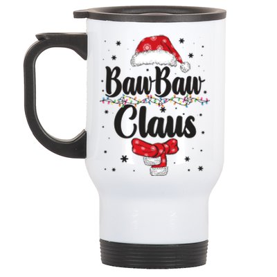 Cute Christmas Baw Baw Claus Stainless Steel Travel Mug