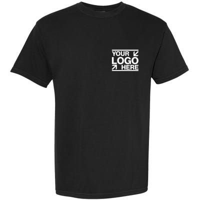 Custom Company Brand Pocket Customize Logo Garment-Dyed Heavyweight T-Shirt