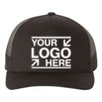 Custom Company Brand Pocket Customize Logo Yupoong Adult 5-Panel Trucker Hat