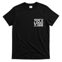 Custom Company Brand Pocket Customize Logo T-Shirt