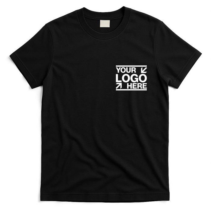 Custom Company Brand Pocket Customize Logo T-Shirt
