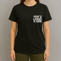 Custom Company Brand Pocket Customize Logo T-Shirt