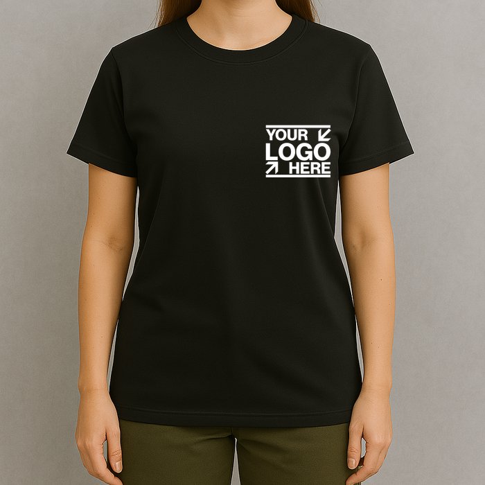 Custom Company Brand Pocket Customize Logo T-Shirt