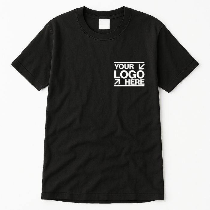 Custom Company Brand Pocket Customize Logo Tall T-Shirt