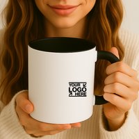 Custom Company Brand Pocket Customize Logo Mug