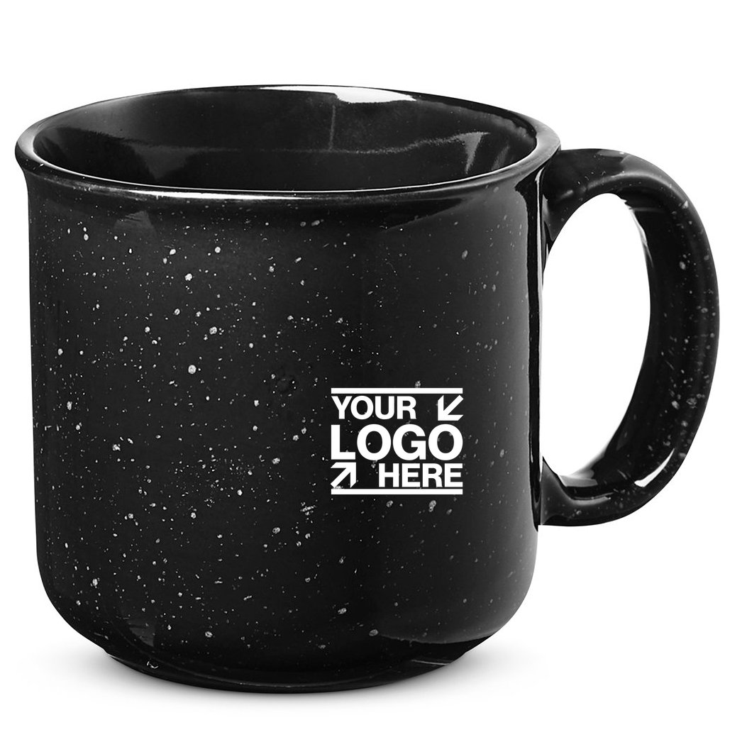 Custom Company Brand Pocket Customize Logo 15oz Campfire Ceramic Mug