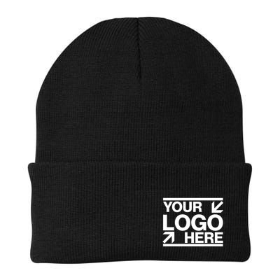 Custom Company Brand Pocket Customize Logo Beanie
