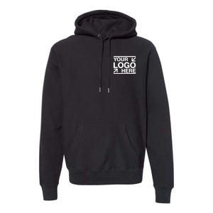 Custom Company Brand Pocket Customize Logo Premium Hoodie