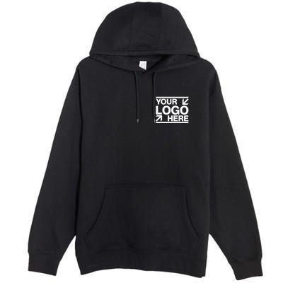 Custom Company Brand Pocket Customize Logo Premium Pullover Hoodie