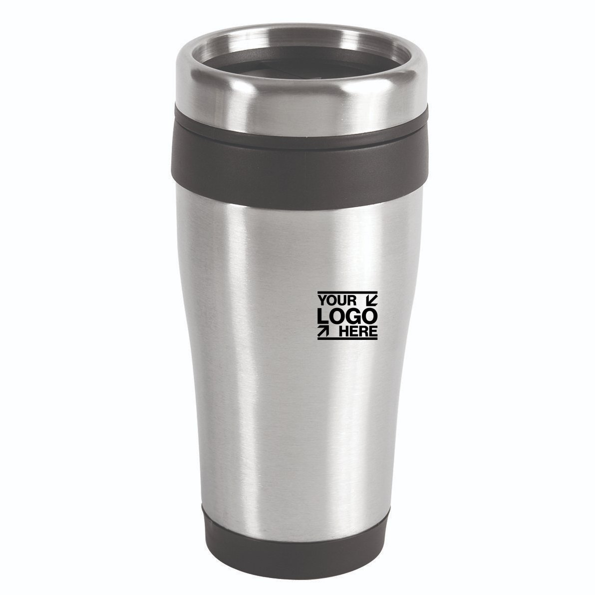 Custom Company Brand Pocket Customize Logo 16oz Travel Tumbler