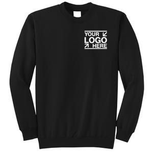 Custom Company Brand Pocket Customize Logo Tall Sweatshirt