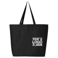Custom Company Brand Pocket Customize Logo 25L Jumbo Tote