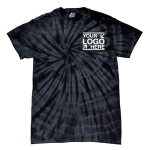 Custom Company Brand Pocket Customize Logo Tie-Dye T-Shirt