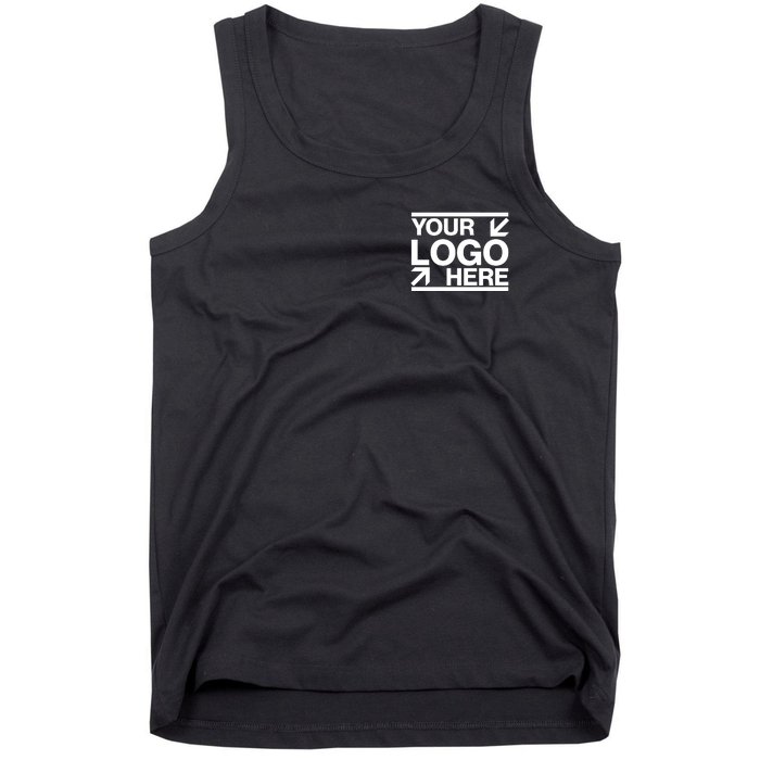 Custom Company Brand Pocket Customize Logo Tank Top