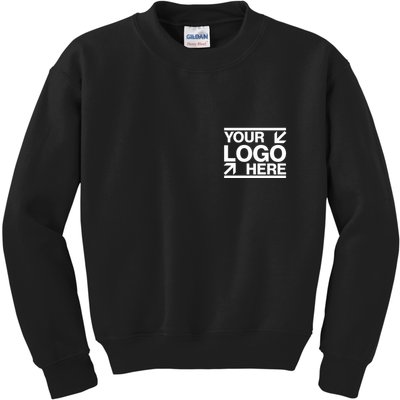 Custom Company Brand Pocket Customize Logo Kids Sweatshirt