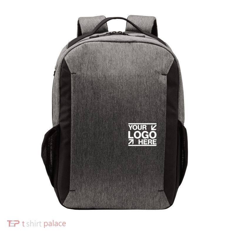 Custom Company Brand Pocket Customize Logo Vector Backpack