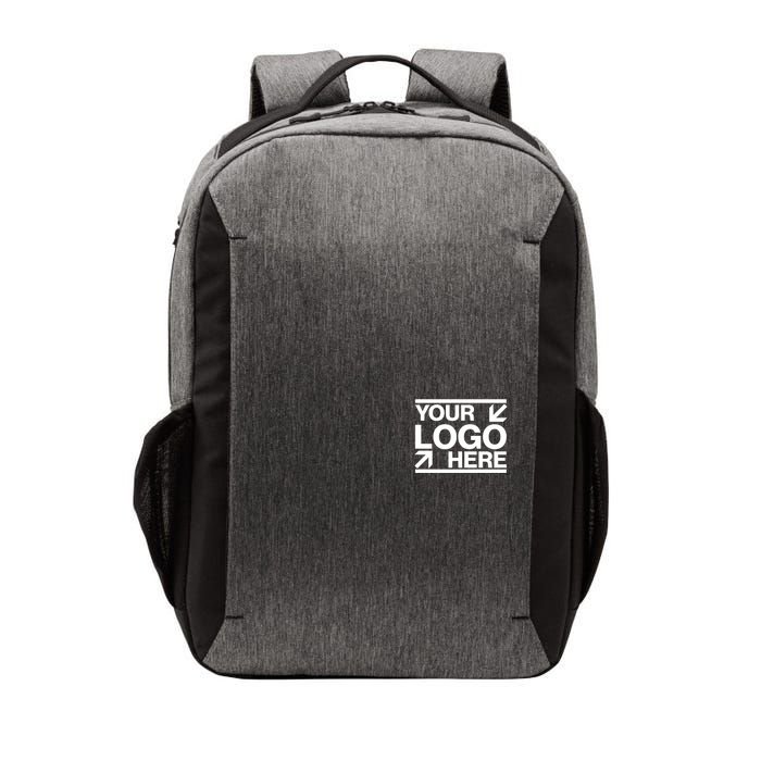 Custom Company Brand Pocket Customize Logo Vector Backpack