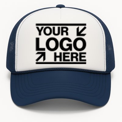 Custom Company Brand Pocket Customize Logo Trucker Hat