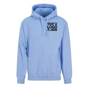 Custom Company Brand Pocket Customize Logo Unisex Surf Hoodie