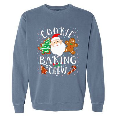 Christmas Cookie Baking Crew Cookie Crew Family Christmas Garment-Dyed Sweatshirt