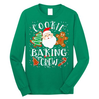 Christmas Cookie Baking Crew Cookie Crew Family Christmas Long Sleeve Shirt